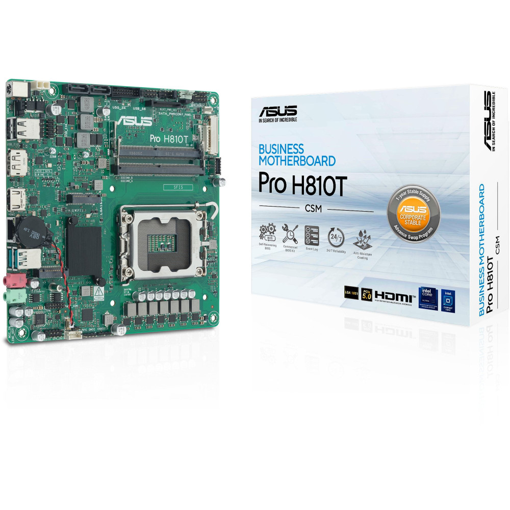 ASUS PRO H810T-CSM, Scheda madre