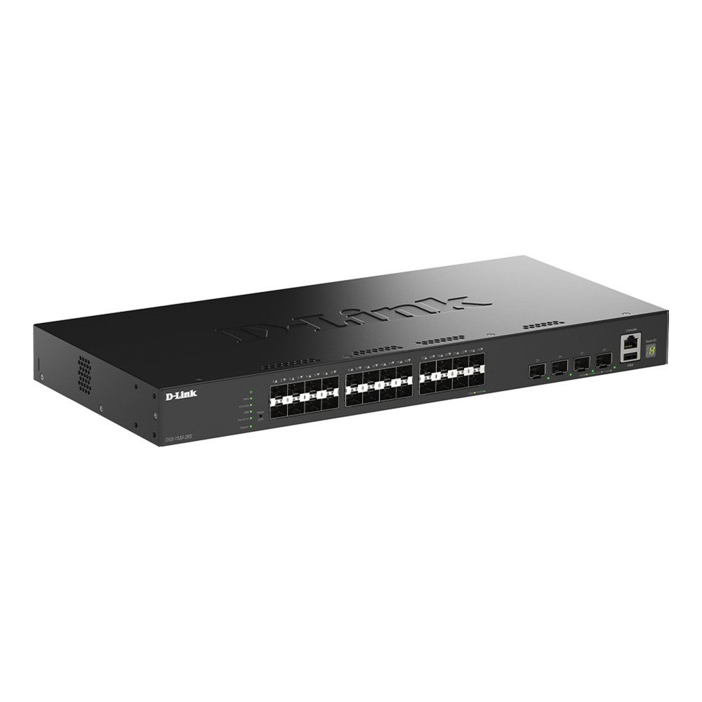 D-Link DGS-1530-28S/E switch di rete Gestito L2 Nero, Interruttore
