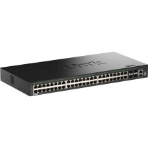 D-Link DGS-1530-52/E switch di rete Gestito L2 Gigabit Ethernet (10/100/1000) Nero, Interruttore