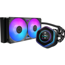 Cooler Master MasterLiquid 240 Atmos II LCD ARGB, Raffreddamento ad acqua