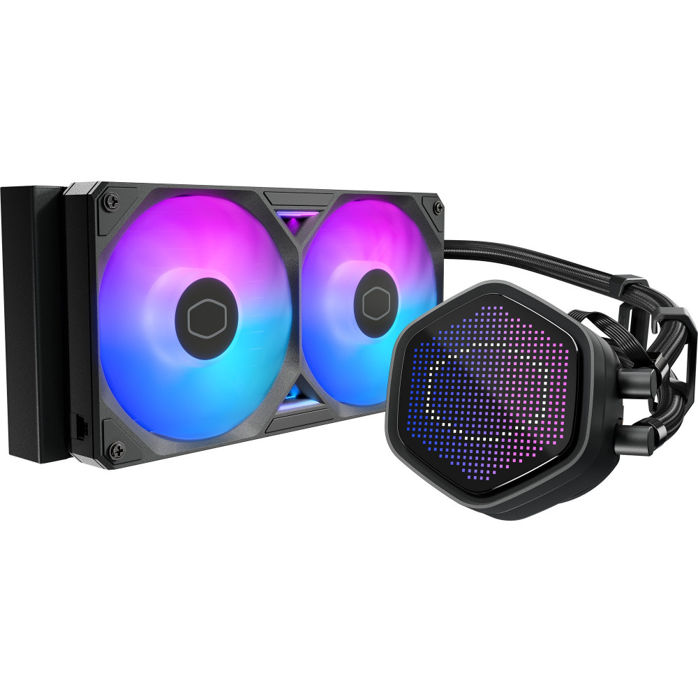 Cooler Master MasterLiquid 240 Atmos II Pixel LED, Raffreddamento ad acqua