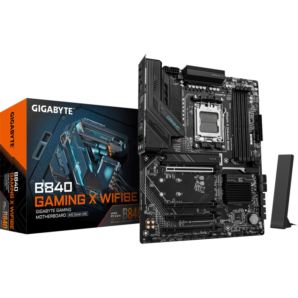 GIGABYTE B840 GAMING X WIFI6E, Scheda madre