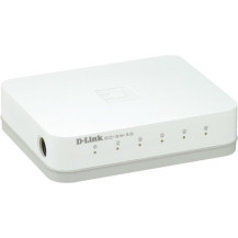 D-Link GO-SW-5G Non gestito Gigabit Ethernet (10/100/1000) Bianco, Interruttore