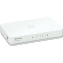 D-Link GO-SW-8G/E switch di rete Non gestito Gigabit Ethernet (10/100/1000) Bianco, Interruttore