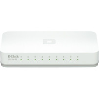 D-Link GO-SW-8E/E switch di rete Non gestito Fast Ethernet (10/100) Bianco, Interruttore