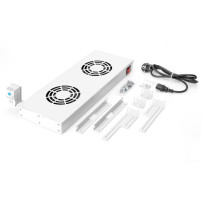 Digitus Unità di ventilazione sul soffitto per un'installazione variabile da 483 mm (19"), Modulo fan