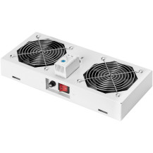 Digitus Unità di ventilazione sul soffitto per alloggiamenti a parete da 483 mm (19"), Modulo fan