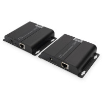 Digitus DS-55124 moltiplicatore AV Trasmettitore e ricevitore AV Nero, Estensione HDMI