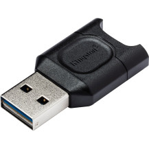 Kingston MobileLite Plus lettore di schede USB 3.2 Gen 1 (3.1 Gen 1) Type-A Nero