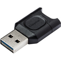Kingston MobileLite Plus lettore di schede USB 3.2 Gen 1 (3.1 Gen 1) Type-A Nero