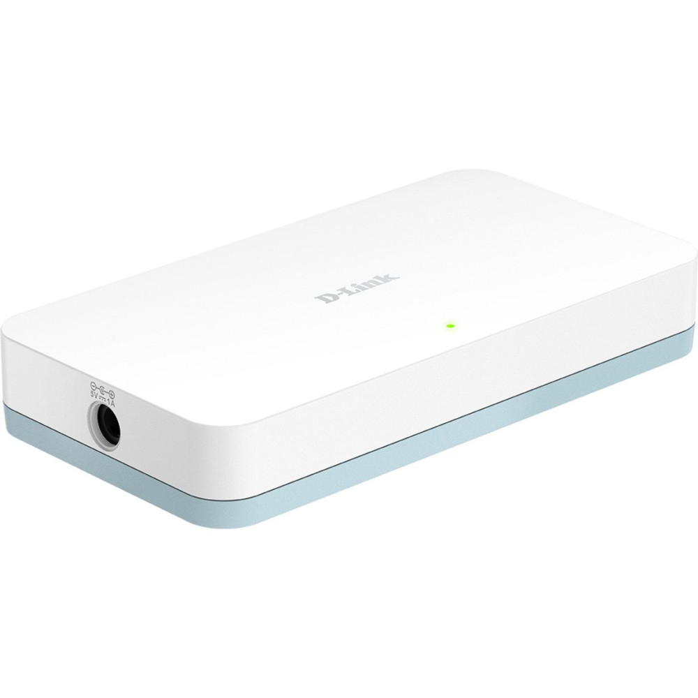 D-Link DGS-1008D/E switch di rete Non gestito Gigabit Ethernet (10/100/1000) Bianco, Interruttore