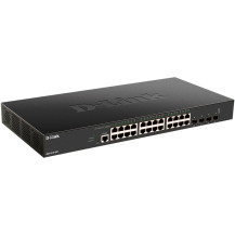 D-Link DXS-1210-28T switch di rete Gestito L2/L3 10G Ethernet (100/1000/10000) 1U Nero, Interruttore