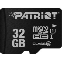 Patriot PSF32GMDC10 memoria flash 32 GB MicroSDHC UHS-I Classe 10, Scheda di memoria