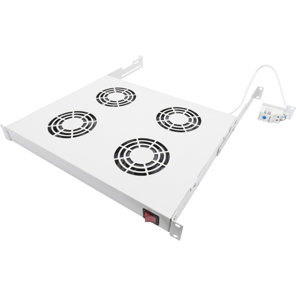 Digitus Unità di ventilazione sul soffitto per un'installazione variabile da 483 mm (19"), Modulo fan