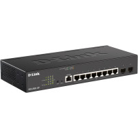 D-Link DGS-2000-10P switch di rete Gestito L2/L3 Gigabit Ethernet (10/100/1000) Supporto Power over Ethernet (PoE) 1U Nero, Inte