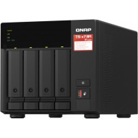QNAP TS-473A NAS Tower Ryzen Embedded V1500B 8 GB DDR4 0 TB QNAP Turbo System Nero