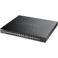 Zyxel XS3800-28 Gestito L2+ 10G Ethernet (100/1000/10000) Nero, Interruttore