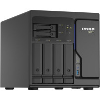 QNAP TS-h686 NAS Tower Intel® Xeon® D D-1602 8 GB DDR4 0 TB QuTS hero Nero