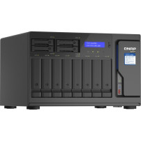QNAP TVS-h1288X NAS Tower Intel® Xeon® W-1250 16 GB DDR4 0 TB QuTS hero Nero