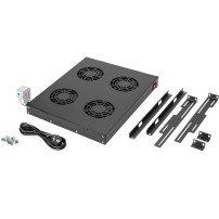 Digitus Unità di ventilazione sul soffitto per un'installazione variabile da 483 mm (19"), Modulo fan