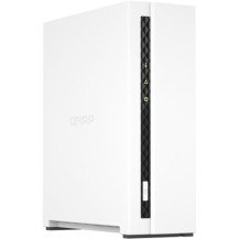 QNAP TS-133 server NAS e di archiviazione Tower Cortex-A55 2 GB DDR4 0 TB QNAP Turbo System Bianco