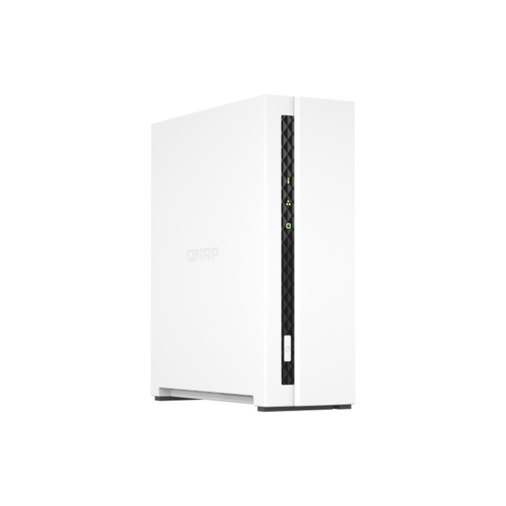 QNAP TS-133 server NAS e di archiviazione Tower Cortex-A55 2 GB DDR4 0 TB QNAP Turbo System Bianco