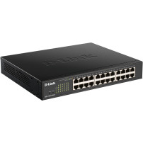 D-Link DGS-1100-24PV2 Gestito L2 Gigabit Ethernet (10/100/1000) Supporto Power over Ethernet (PoE) Nero, Interruttore