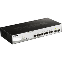 D-Link DGS-1210-10P Gestito L2 Gigabit Ethernet (10/100/1000) Supporto Power over Ethernet (PoE) 1U Nero, Interruttore
