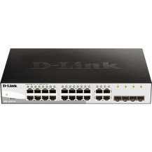 D-Link DGS-1210-20 Gestito L2 Gigabit Ethernet (10/100/1000) 1U Nero, Interruttore