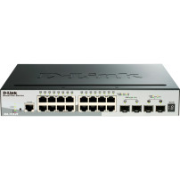 D-Link DGS-1510-20/E switch di rete Gestito L2/L3 Gigabit Ethernet (10/100/1000) 1U Grigio, Interruttore