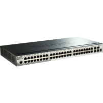 D-Link DGS-1510-52X switch di rete Gestito L3 Gigabit Ethernet (10/100/1000) 1U Nero, Interruttore
