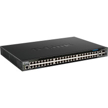 D-Link DGS-1520-52MP Gestito L3 Gigabit Ethernet (10/100/1000) Supporto Power over Ethernet (PoE) 1U Nero, Interruttore