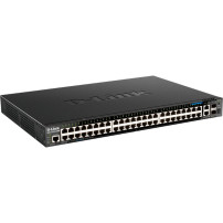 D-Link DGS-1520-52MP Gestito L3 Gigabit Ethernet (10/100/1000) Supporto Power over Ethernet (PoE) 1U Nero, Interruttore