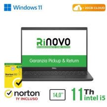 NB DELL RINOVO REFURBISHED Latitude 3420 5420 RN42522317 14" i5-11xxU 8GB SSD 256GB  W11P CLOUD 20GB + NORTON RN42522317 DELL RE