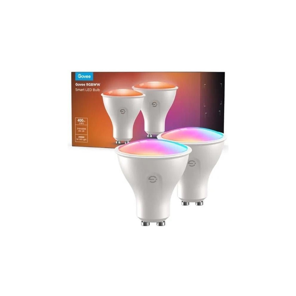 Govee Lampadina Intelligente RGBWW GU10, Lampada a LED