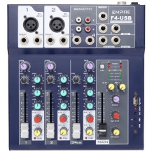 MIXER F7 USB EMPIRE-Mixer a 7 Canali con ingresso USB EMSP.F7USB EMPIRE