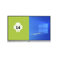 MONITOR INTERATTIVO TOUCH YASHI 65" LY6524 LCD 4K TYPE-C 8GB RAM 128GB STORAGE ANDROID14GoogleClassroom ready,staffa a muro incl