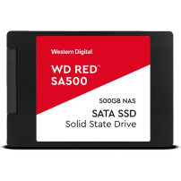 SSD WD 500GB RED 2.5" SA500 - NAS SATA SSD - Read:560MB/S-Write:530MB/S WDS500G1R0A-68A4W0 WDS500G1R0A-68A4W0 WD