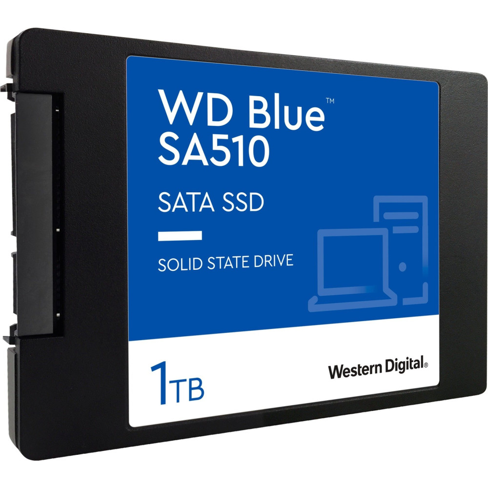 SSD WD 1TB BLUE 2.5" SA510 SATA3 Read:560MB/S-Write:500MB/S WDS100T3B0A-00AXR0 WDS100T3B0A-00AXR0 WD