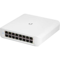Ubiquiti UniFi Switch Desktop USW-Lite-16-POE-EU 16 Porte Lan Gigabit di cui 8 Porte Lan PoE+ Budget 45W L2 USW-Lite-16-POE-EU U