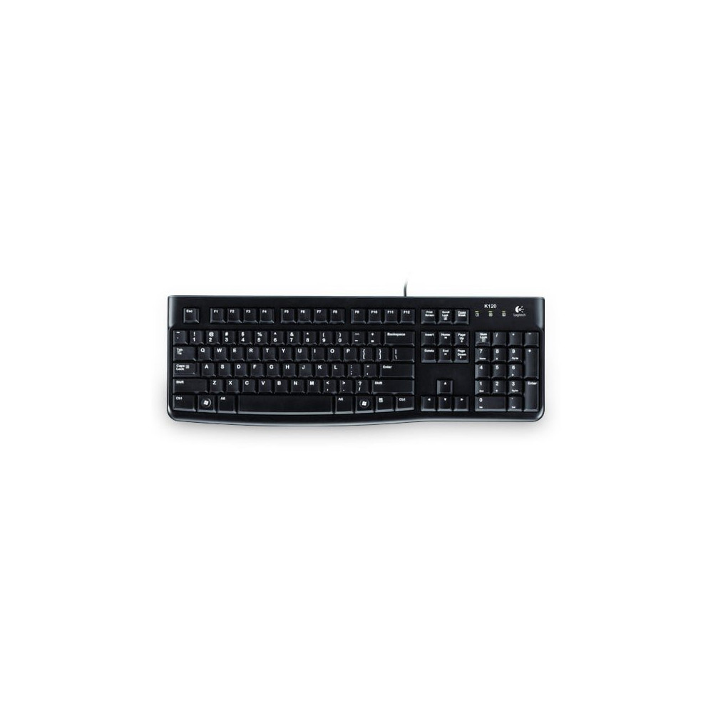 TASTIERA LOGITECH "K120 Keyboard Black" For Business USB oem 920-002517 LOGITECH