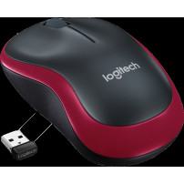 MOUSE LOGITECH "Wireless Mouse M185 Rosso" - 910-002237 910-002237 LOGITECH