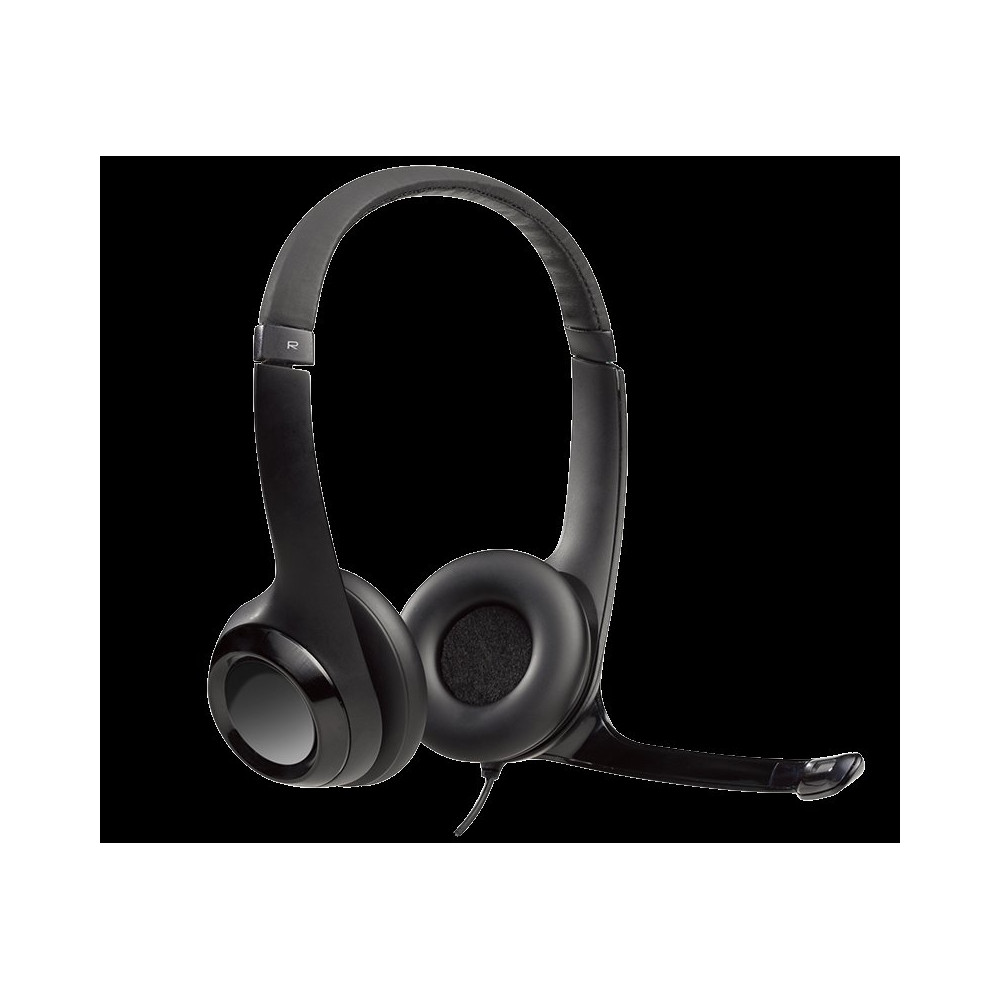 CUFFIA LOGITECH "H390" with Microphone" - 1 x USB - 981-000406 981-000406 LOGITECH