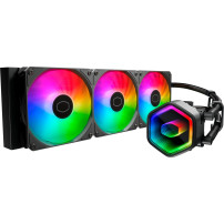 DISS A LIQUIDO COOLER MASTER -MASTERLIQUID 360 CORE II ARGB - STK UNIVERS. 3*120mm BK - MLW-D36M-A18PA-R1 MLW-D36M-A18PA-R1 COOL