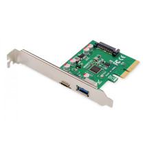 SCHEDA PCI-EXPRESS USB Type-C. + USB-A DIGITUS DS30225 DS30225 DIGITUS