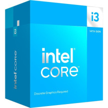 CPU INTEL CORE i3-14100F (RAPTOR LAKE) 2.0 GHz - 12MB SKT 1700 NO GPU (Aggiungere vga) BOX - BX8071514100F BX8071514100F INTEL