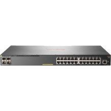 SWITCH HP ARUBA JL261A 2930F 24G POE+ 4SFP 24X10/100/1000 (POE+ 370W) + 4XGIGABIT SFP (UPLINK) RACK1U GAR A VITA JL261A HPE
