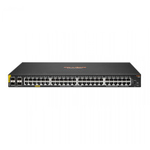 SWITCH HPE JL675A ARUBA 6100 48 PORTE 10/100/1000 POE+ (370W) + 4X 1GB/10GB SFP+ GAR A VITA JL675A HPE