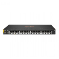 SWITCH HPE JL675A ARUBA 6100 48 PORTE 10/100/1000 POE+ (370W) + 4X 1GB/10GB SFP+ GAR A VITA JL675A HPE