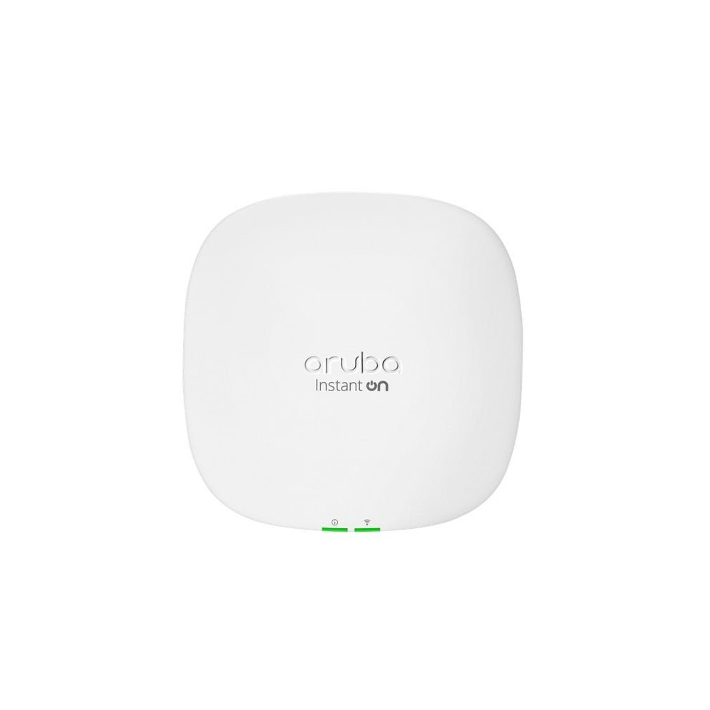 ACCESS POINT ARUBA R9B33A INSTANT ON AP25 INDOOR 802.11AX WAVE 4, 4X4:4 MU-MIMO WIFI6 + ALIM 12V/18W 1Y R9B33A HPE